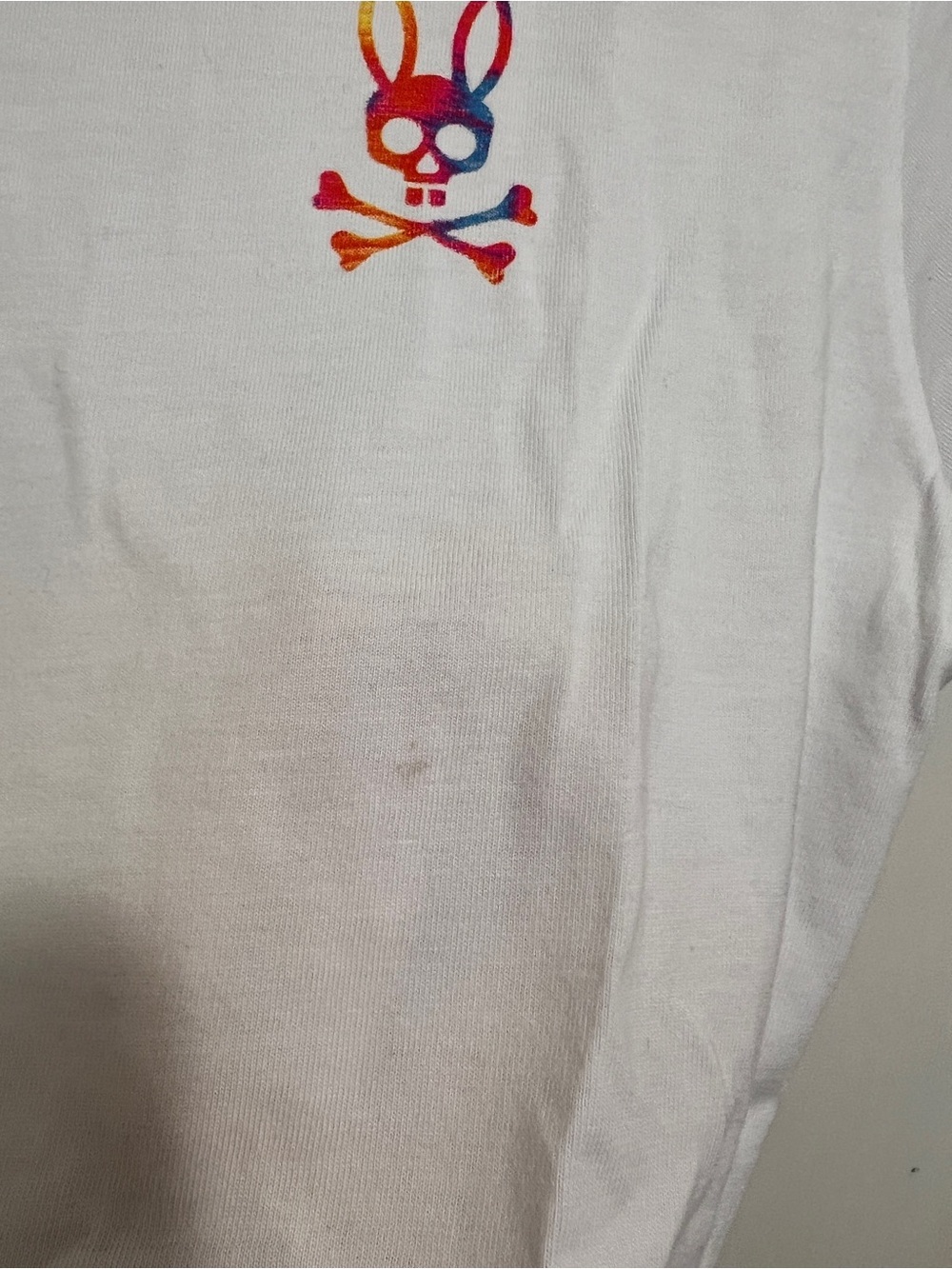 PSYCHO BUNNY Montgomery Boys Signature T Shirt Tiered Tie Dye Bunny - Picture 3 of 7
